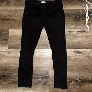 Wax Jean, But, I Love You - Woman's Black Skinny Jeans, Size 11 Junior